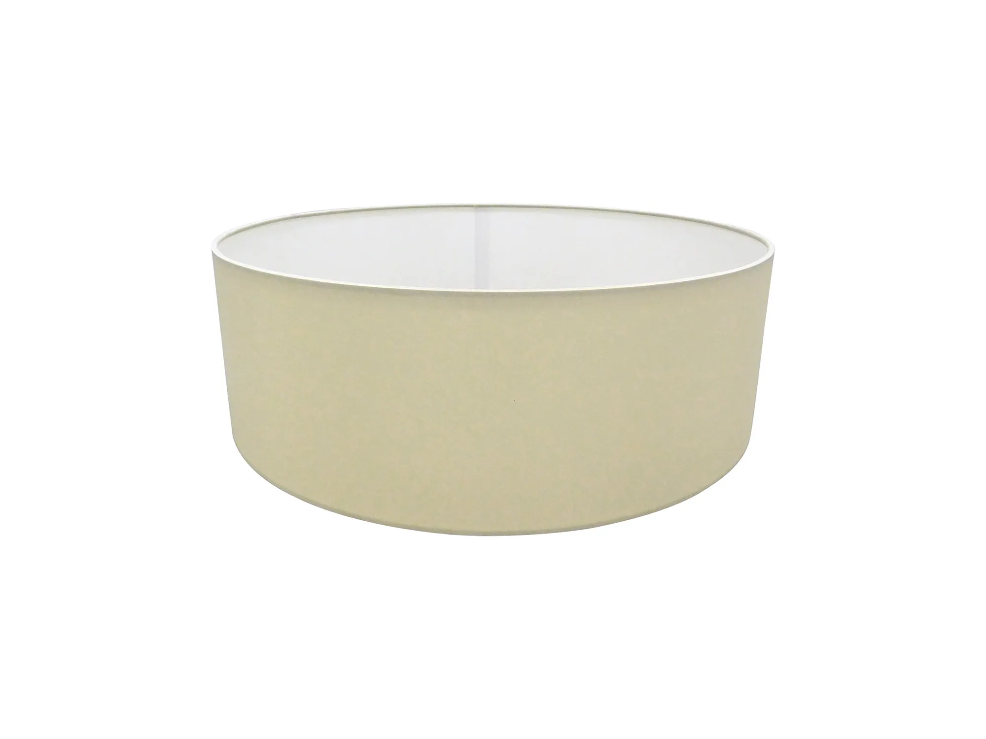 D0310  Serena 45cm Faux Silk Fabric Shade Ivory Pearl, White